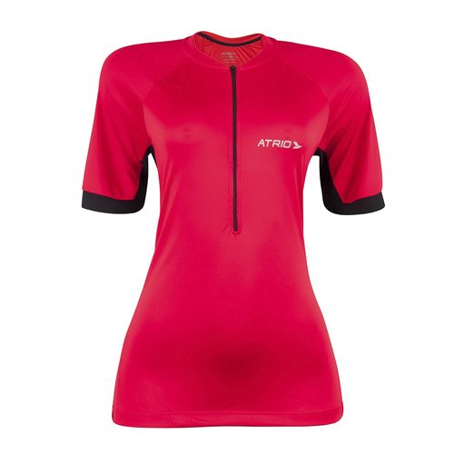 Camisa de Ciclismo Sport Vermelha Feminina Tam P Atrio - VB022