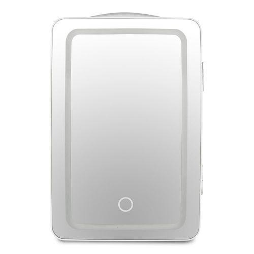 Mini Geladeira Multi Care Espelhada com LED 6L Branco Trivolt 12V - ED028OUT [Reembalado]