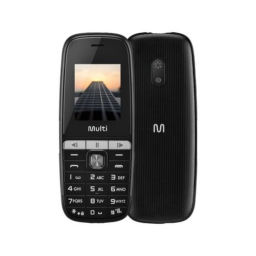 Celular Multi Up Play 2G Dual Chip Mp3 Com Câmera Preto - P9076